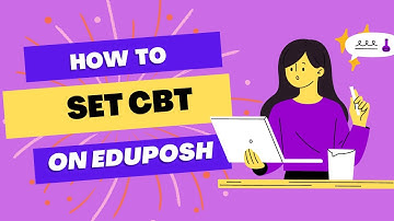 How to set up computer based tests (CBT) on Eduposh school software | Eduposh Suite