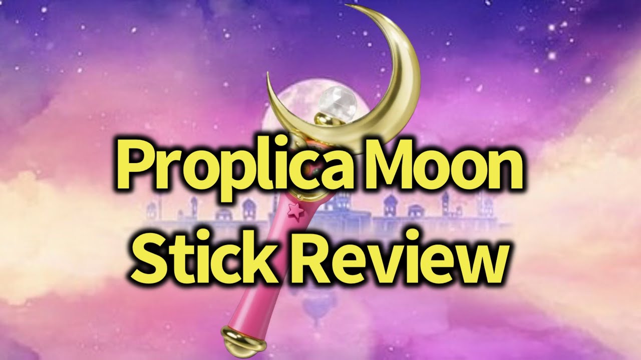Sailor Moon Proplica Moon Stick Review - YouTube