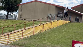 Andy Anderson & The Powell Peralta Team Vs 28 Stair Handrail