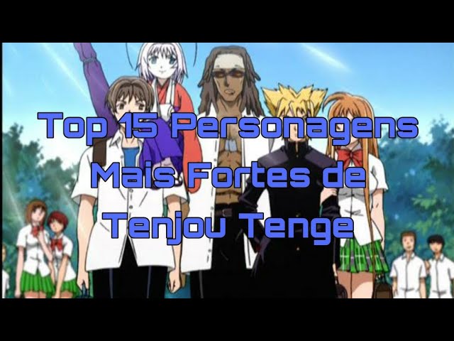 Tenjou Tenge  Ilustração de personagens, Personagens de anime, Anime