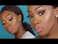 Rose Gold Eyeshadow Tutorial Ft. DESI X KATY &amp; GRANDE COSMETICS | Maya Galore