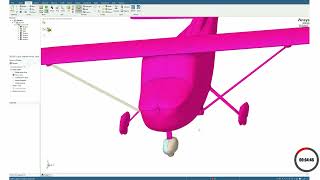 Lift and drag tutorial CFD fluent| Cessna 172 | External Flow | Ansys 2026 R1| Fluid Dynamics #cfd