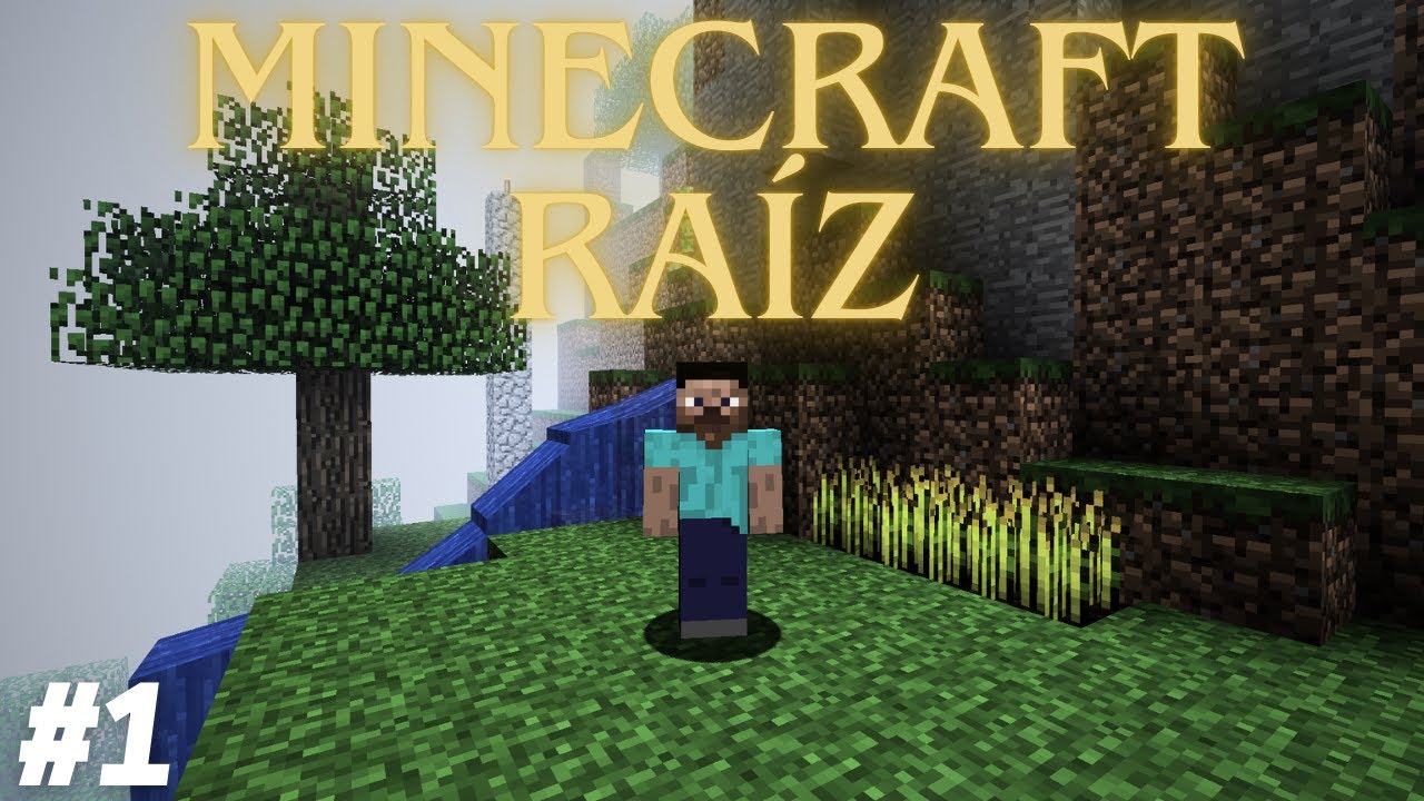VOLTANDO ÀS RAÍZES!! - MINECRAFT RAÍZ #1 - YouTube