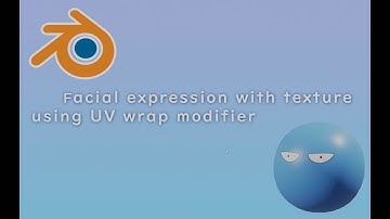 Blender: Facial texture animation using UV wrap modifier