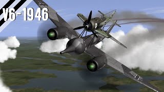 Flyable Nuke, Strafing Bombers on Airfield, Crashes & More! V6 | IL-2 1946