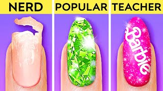 GENIUS HACKS TO BECOME POPULAR || Cool Beauty and Makeup Hacks to Shine Bright by 123 GO! GOLD