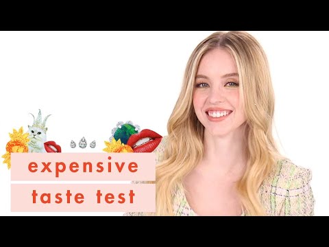 Can 'Euphoria' Star Sydney Sweeney Tell Cheap Vs Expensive | Expensive Taste Test | Cosmopolitan