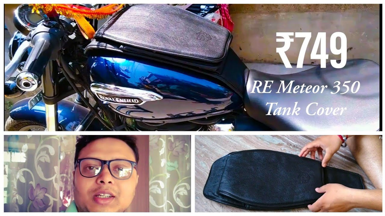 royal enfield meteor 350 tank cover