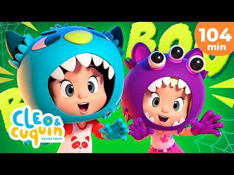 Monstruas traviesas👻 Halloween para niños 👻 Episodios y canciones infantiles con Cleo y Cuquín