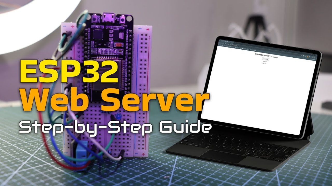 Step-by-Step Guide: How to Make a Web Server Using ESP32 🌐🚀 - YouTube