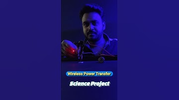 Wireless Power Transfer Project #shorts #sciencophile