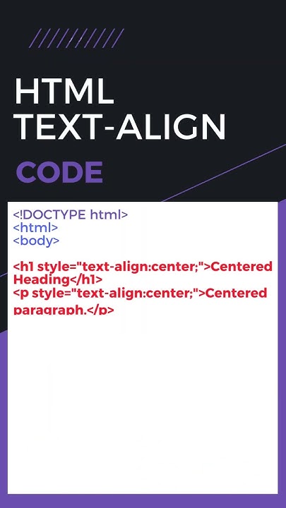 HTML Examples || html style || html text align || Learn Coding Quick # ...