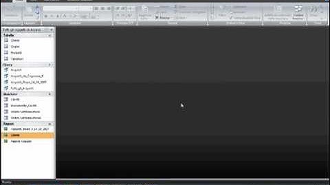 ECDL Modulo 5 - Access 2007 - Come eliminare un report