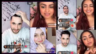 wali ullah and Eman aw Husai TikTok live new video