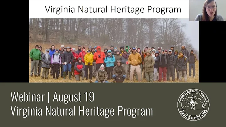 Virginia Natural Heritage Program | Webinar August...