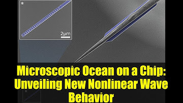 Microscopic Ocean on a Chip: Unveiling New Nonlinear Wave Behavior