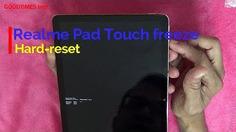 How to hardreset Realme Pad | 10 inch tablet | touchscreen not working | Video 2
