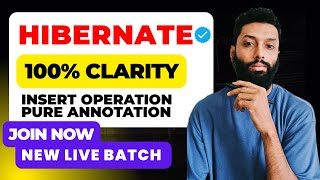 #4 Hibernate Tutorial in Hindi | CRUD Operations Using Pure Annotation & Java Configuration