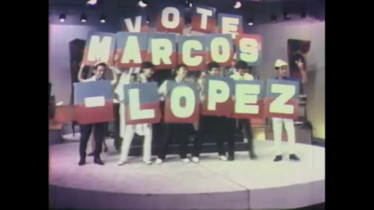 [1969] ABS-CBN Studios during NP-Marcos Telethon Election Broadcast 