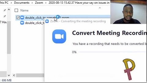 Convert zoom recorded files without ztscoder: zoom recorded files won