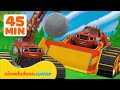 Blaze et les monster machines  les meilleurs moments de construction  45 minutes  nickelodeon jr