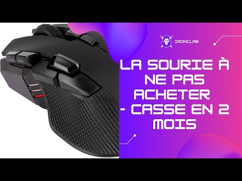 Corsair Ironclaw RGB Wireless la meilleure souris au monde à ne surtout pas  acheter à Noël 