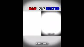 Raw Vs Edited