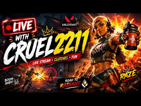 If It Explodes, It’s Mine 💣 | Raze Main Stream | Free Giveaway today on 250 subs