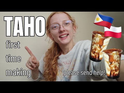 Making Taho for the First Time Ever 🇵🇱👩‍🍳🇵🇭