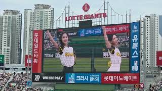 롯데자이언츠 치어리더 10명 및 응원단장 소개💙💙💙
