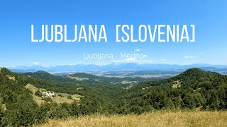 Hiking from Ljubljana to Medno | [Slovenia] | 4K Resimi