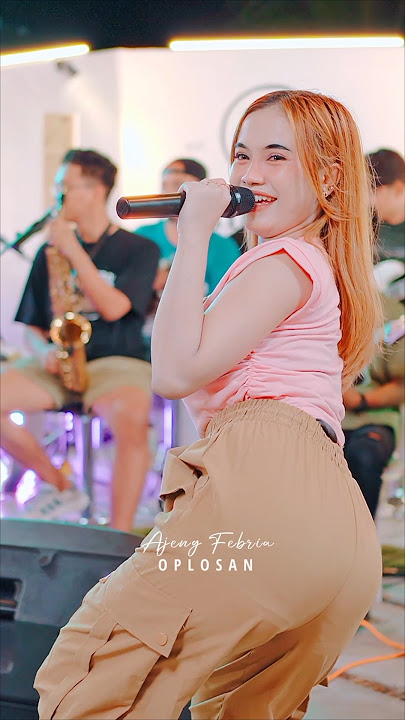 Oplosan bareng mbak Ajeng #oplosan #ajengfebria #musikviral #dangdutkoplo