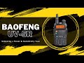 Baofeng uv5r  vhfuhf  unboxing  power and sensitivity test