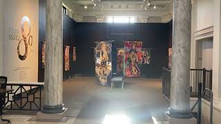 Walk-through of a portion of Penny Sisto at 80, at the Carnegie Center for Art & History, 2022. @TheCarnegieCulturalArtsCenter