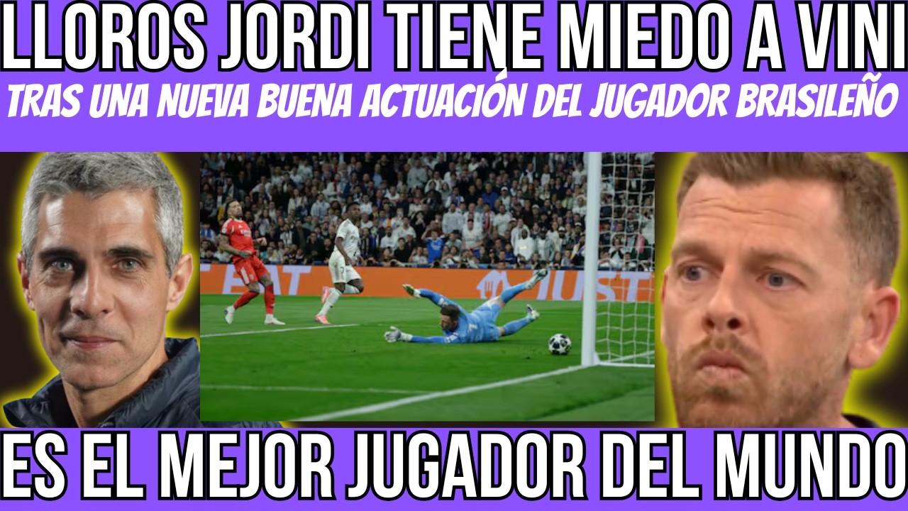 💣¡JOSE LUIS SANCHEZ DESTROZA A LLOROS JORDI POR VINICIUS JUNIOR