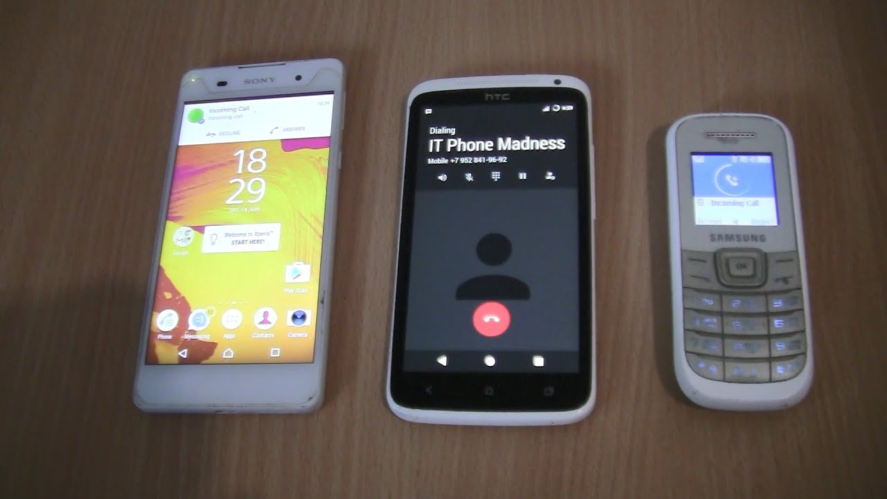 Over the Horizon Incoming call & Outgoing call at the Same Time Samsung 1200M+htc One x custom+Sony