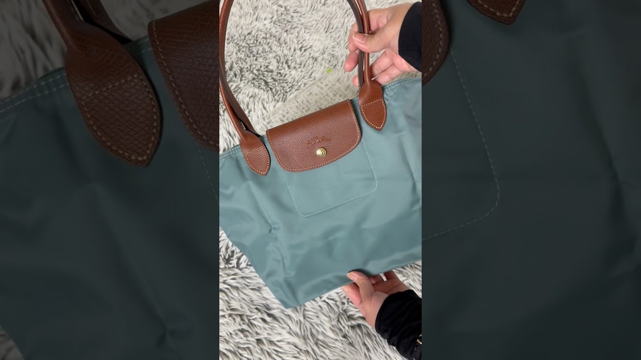 Longchamp Le Pliage Medium Eucalyptus 