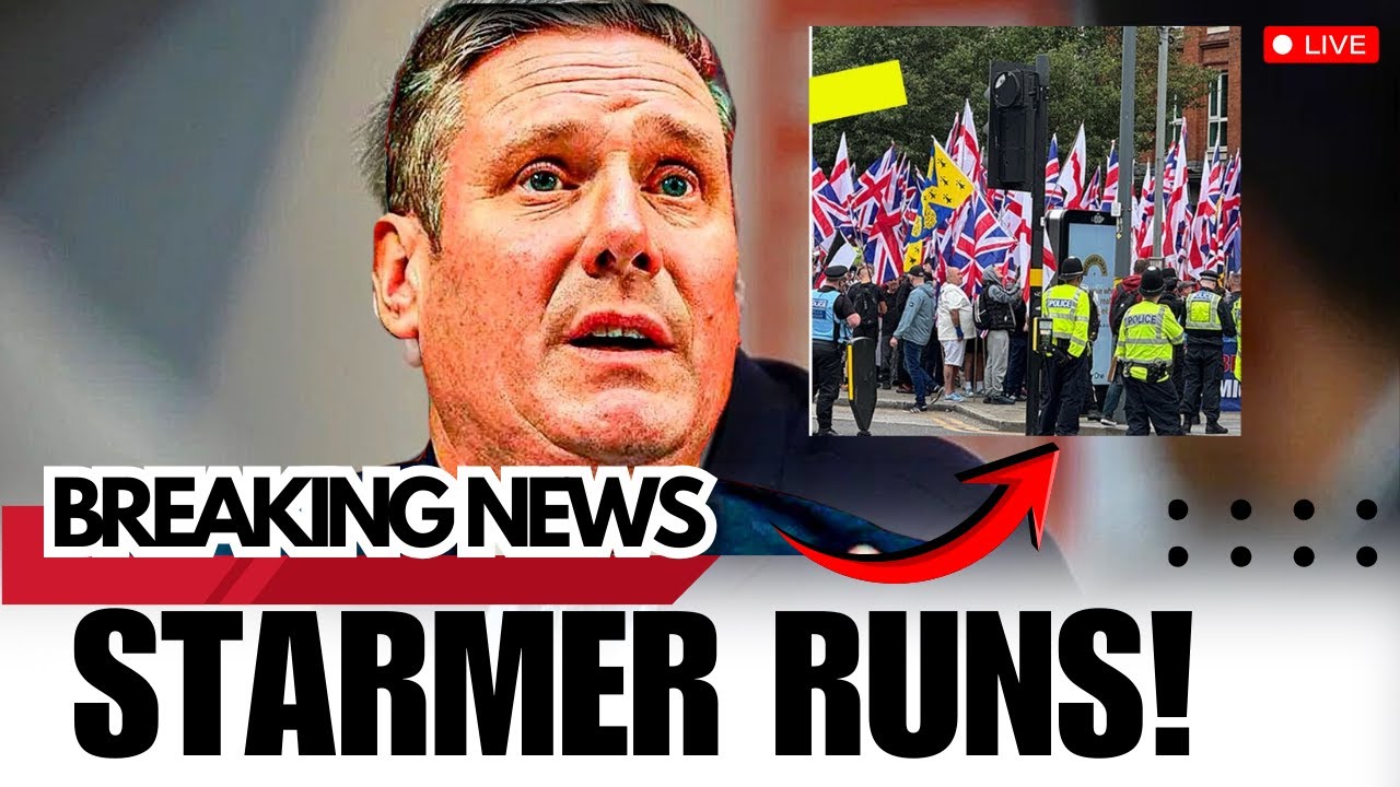 Breaking : Starmer RUNS SCARED as Crowd Erupts Outside Downing Street!!