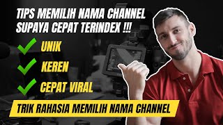 Tutorial Youtuber Pemula 2023 - Tips Memilih Nama Channel Youtube Supaya Channelmu Cepat Viral