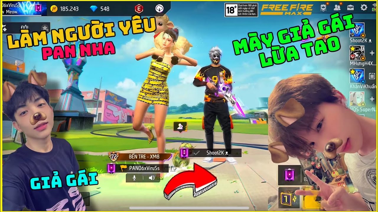 TỔNG HỢP : PAN06 GIẢ GÁI TROLL BẠN THÂN VÀ CÁI KẾT !!!