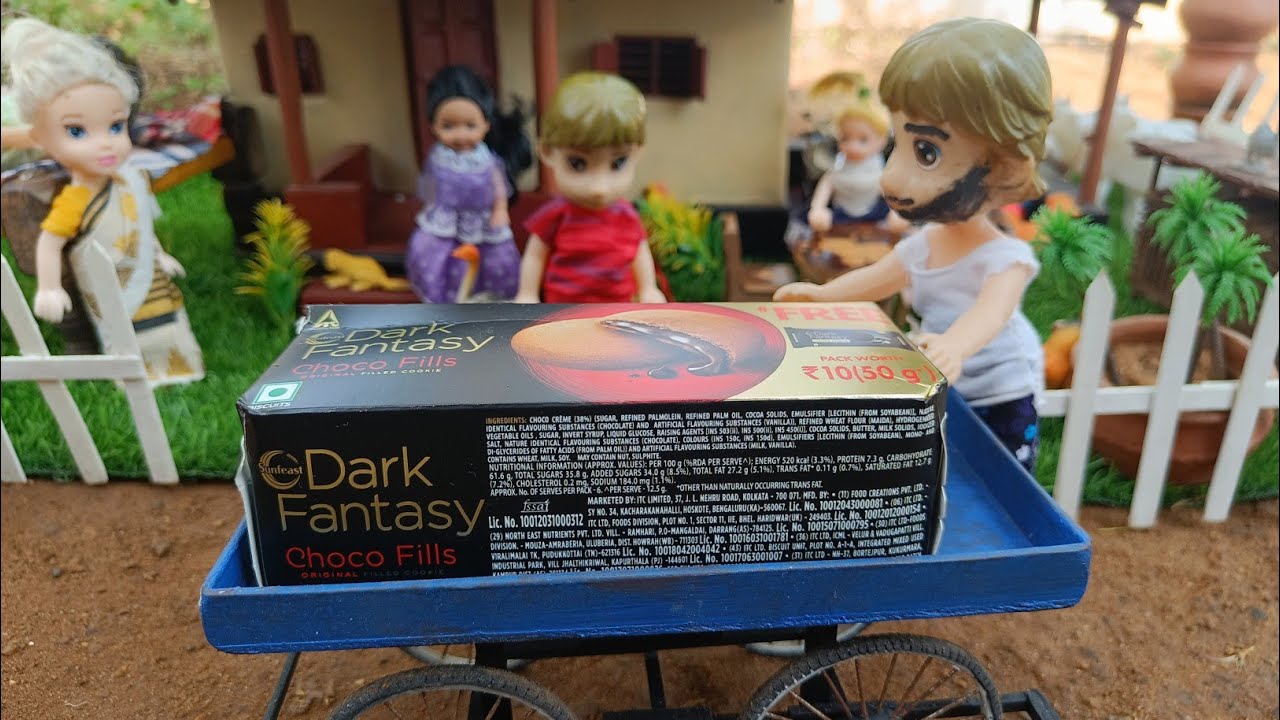 dark fantasy biscuit recipe / dairy milk dark fantasy paniyaram recipe