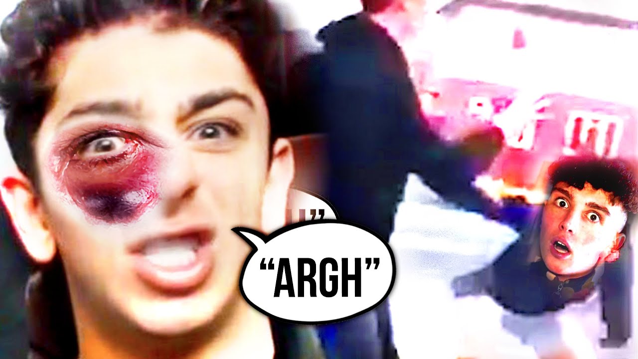 Morgz Fight With Faze Rug.. (Real Footage Caught)