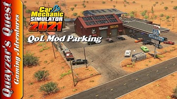 Car Mechanic Simulator 2021 QoLMod Parking Lot and Garage Decoration Tutorial