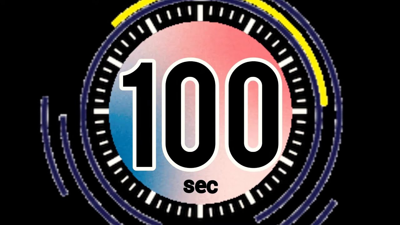 Effect 100. 10-1 Countdown. 5 To 0 Countdown timer.