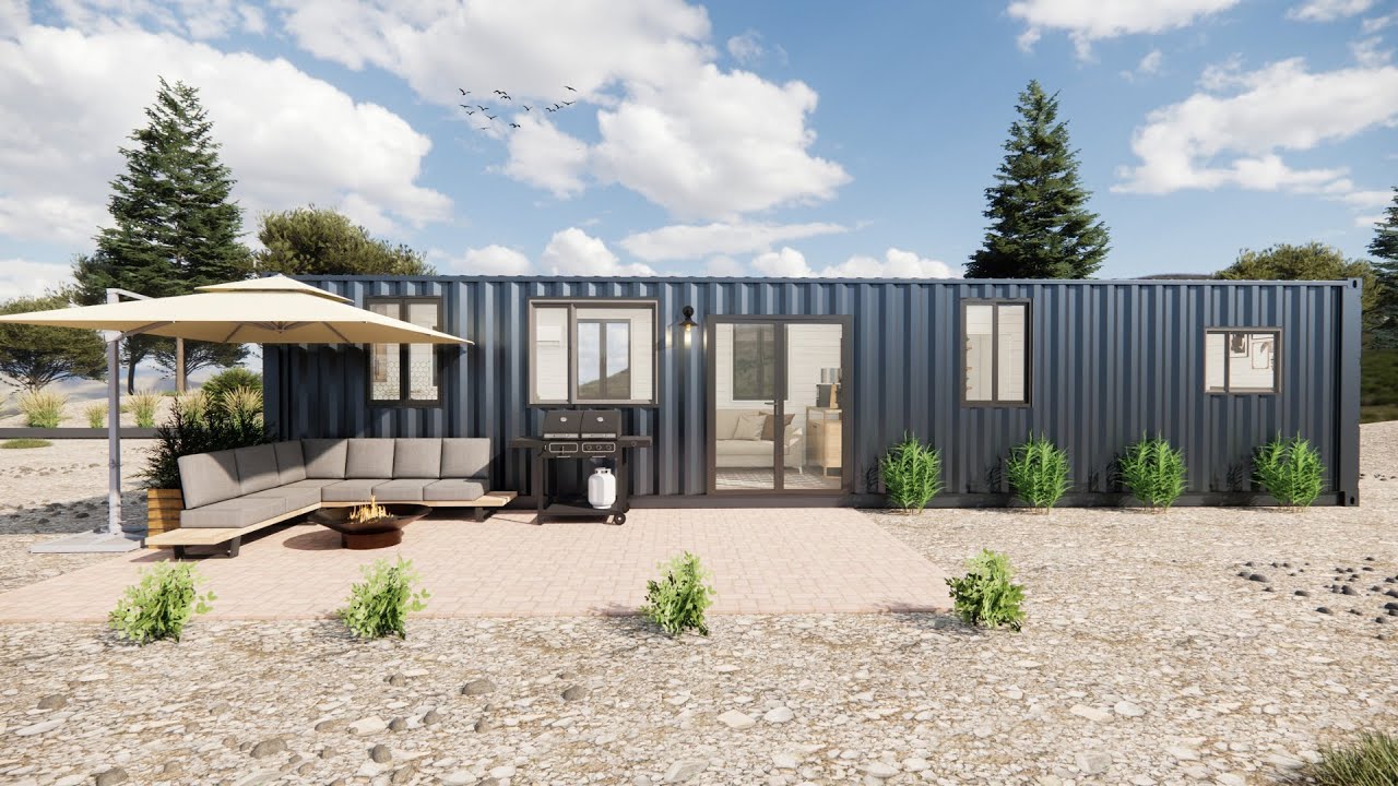 Unique The Farm Container House in Orderville, Utah - YouTube