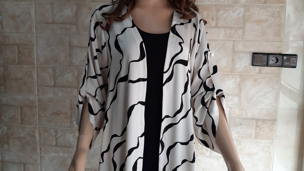 الجزء الثاني من فصالة وخياطة كيمونو بالبيي بطريقة سهلة و مفهومة للمبتدئات