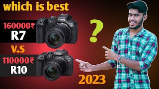 which camera is best  Canon r7 vs R10 | best crops answer camera | low budget king | best autofocus