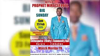 South Africa in Prophecy by Prophet Miracle Paul 