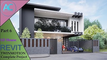 GF House | Part 6 | Complete Step By Step Project | Revit and Twinmotion Tutorial
