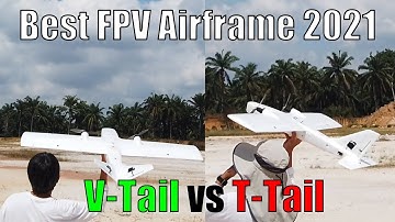 New Reptile Dragon II Maiden comparing V-Tail  &T-Tail! Here